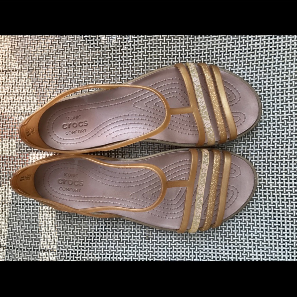 Croc sandals